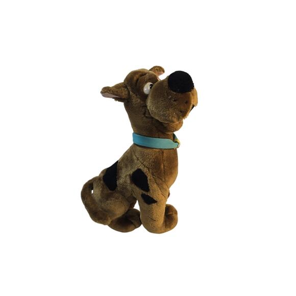 Scooby Doo 11” Plush Toy Sitting Stuffed Animal Felt Collar 1998 Equity - Picture 3 of 8
